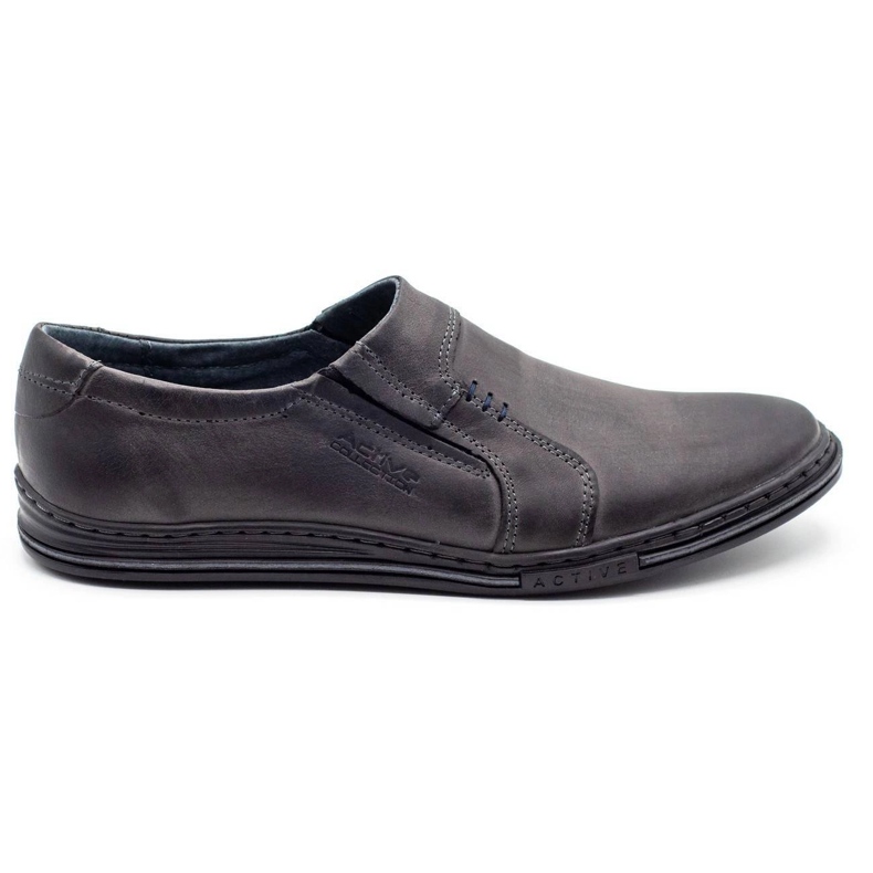 Polbut Zapatos piel hombre 334 gris