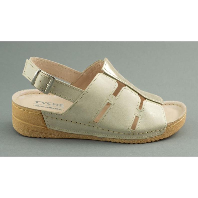 Tyche Sandalias de mujer 584 beige claro