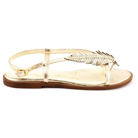 Sandalias de mujer 621 gold dorado