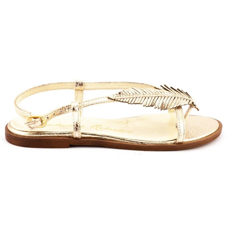 Sandalias de mujer 621 gold dorado