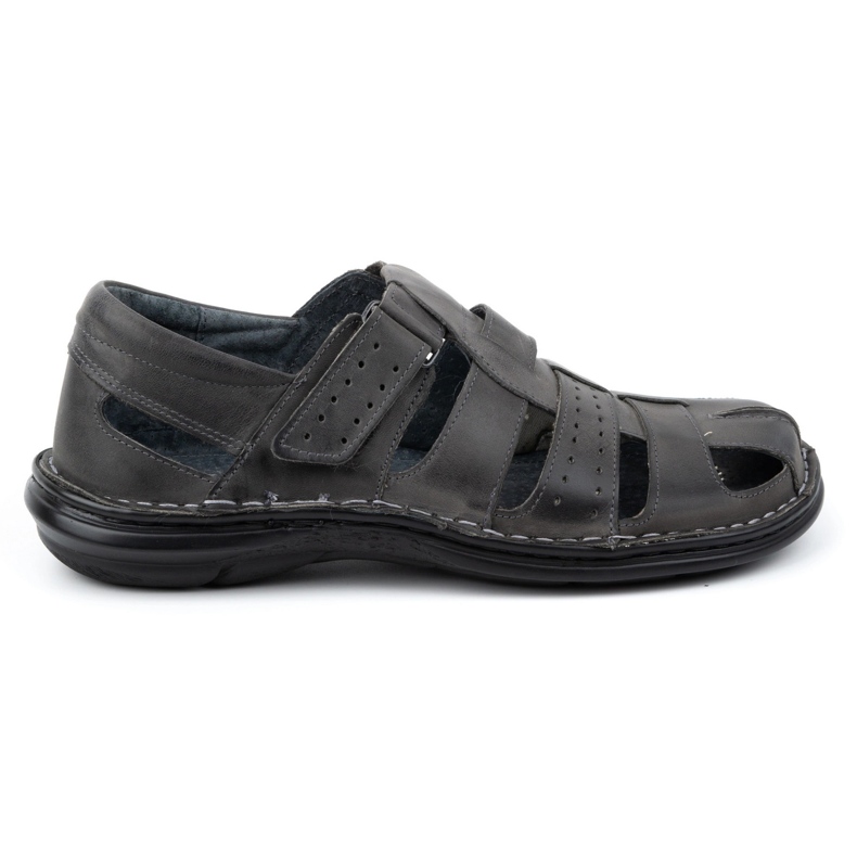 Mario Pala 467 Sandalias de hombre gris