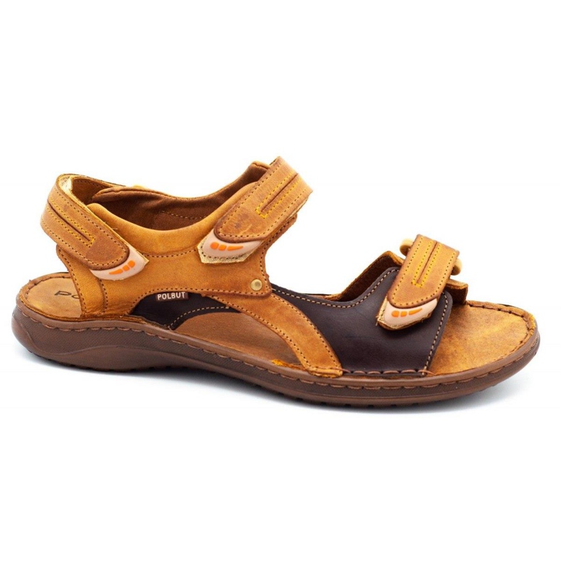 Polbut Sandalias rojas SA04 naranja