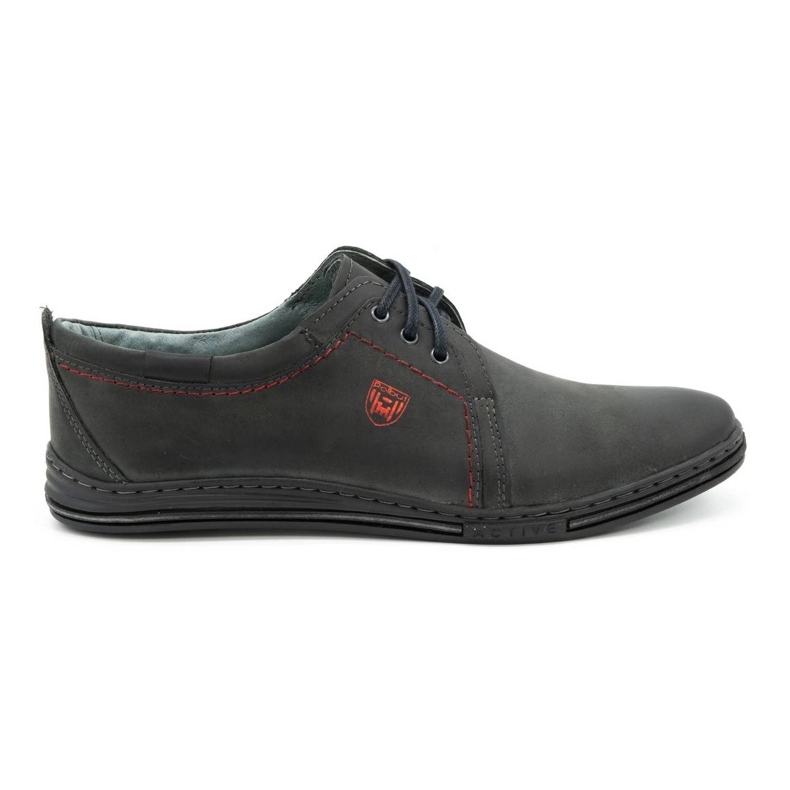 Polbut Zapatos de piel para hombre 343 gris