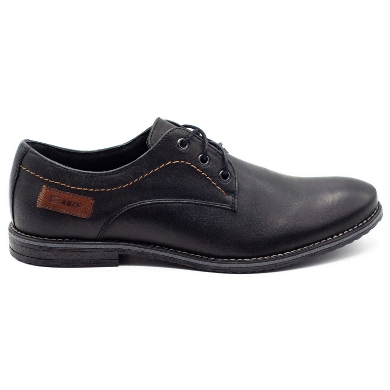 ABIS Zapatos hombre piel 4149 grano negro