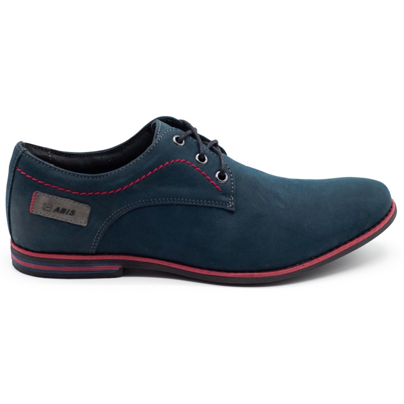 ABIS Zapatos de cuero para hombre 4149 GR / CZER multicolor