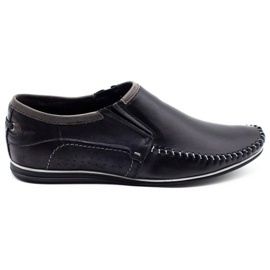 KOMODO Zapatos hombre piel 847 negro