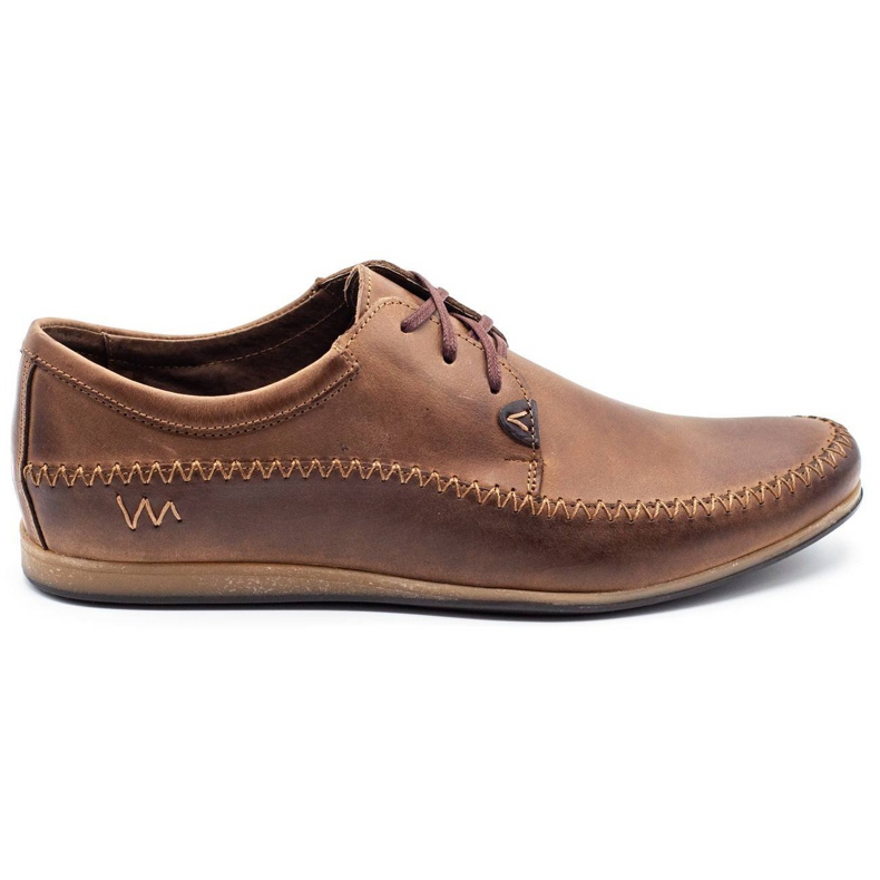 Polbut Zapatos de cuero para hombre C22 marrón