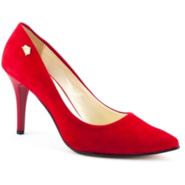 Saway Stilettos para mujer 2333 ante rojo