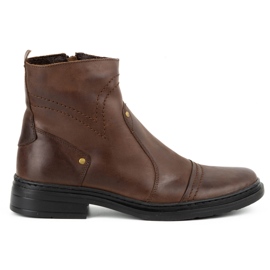Polbut Botas Chelsea de invierno para hombre 252 marrón