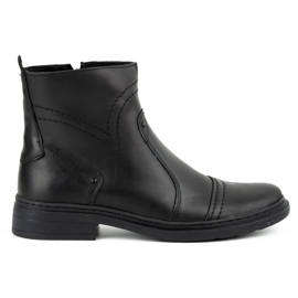 Polbut Botas Chelsea de invierno para hombre 252 negro