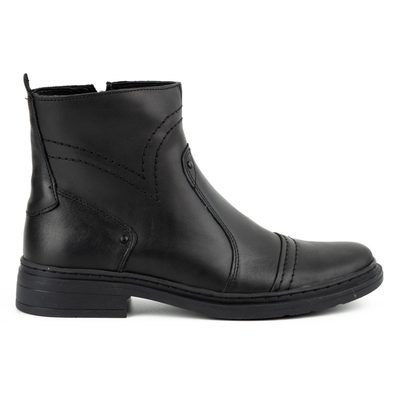 Polbut Botas Chelsea de invierno para hombre 252 negro