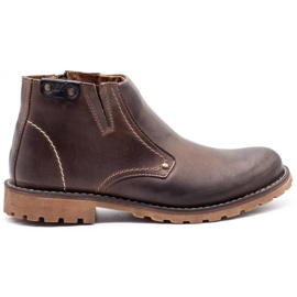 Mario Pala Botas marron oscuro 815 marrón