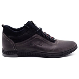 Polbut Botas de invierno para hombre gris K27F