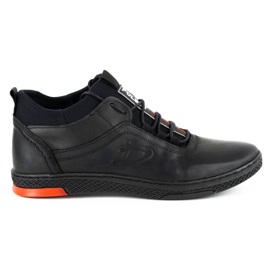 Polbut Botas de invierno para hombre negras K27F negro