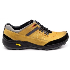 Olivier 274GT zapatos de trekking para hombre amarillo