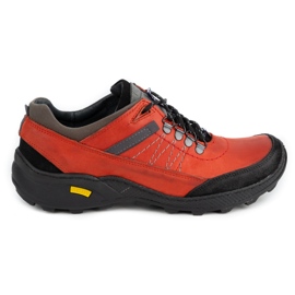 Olivier Zapatillas de trekking hombre 274GT rojo