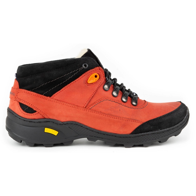 Olivier Zapatos de invierno para hombre 139GT rojo