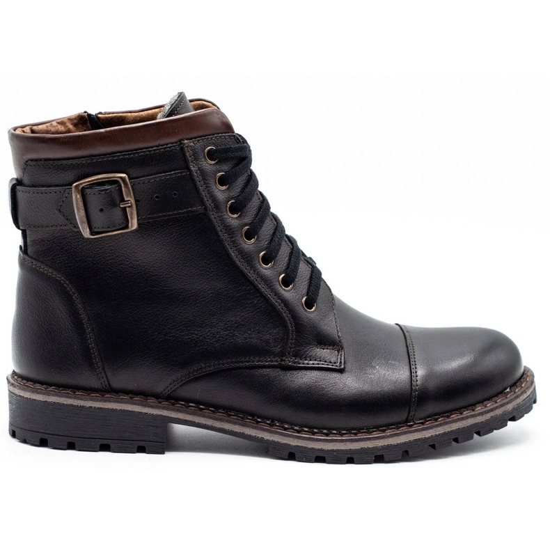 Mario Pala Botas de nieve negras 910MP para hombre negro