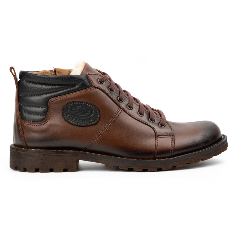Mario Pala Botas de invierno de hombre marrón 865MP