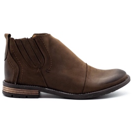 KOMODO Botas de invierno para hombre marrones 872K marrón KOMODO Botas de invierno para hombre marrones 872K marrón