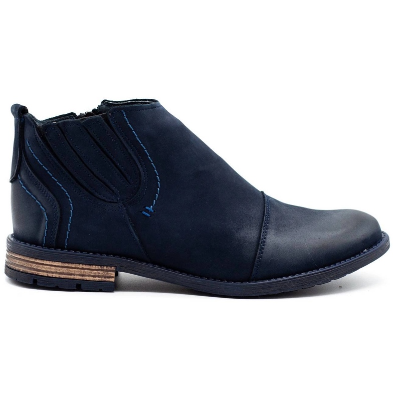 KOMODO Zapatos de invierno para hombre 872K azul marino KOMODO Zapatos de invierno para hombre 872K azul marino