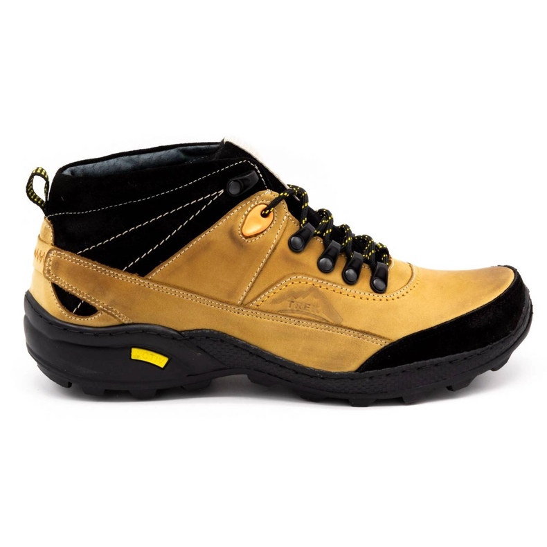 Olivier Zapatos de hombre 139GT amarillo invierno