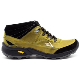 Olivier Zapatos de hombre de invierno 139GT, verde