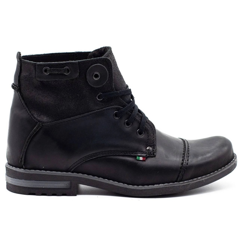 KOMODO Botas de invierno hombre negras 812K negro