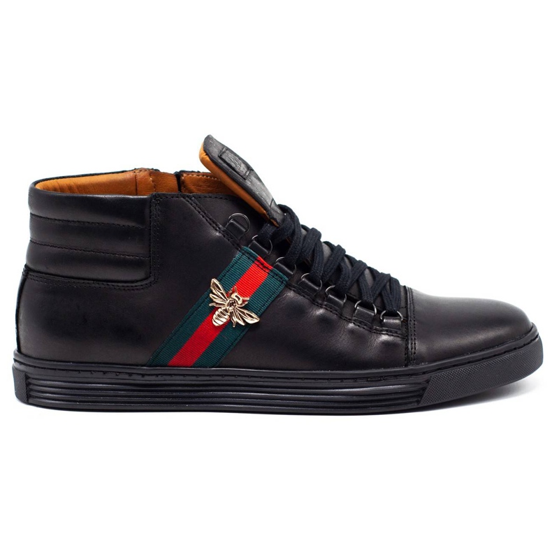 KENT 304V Zapatos casuales de hombre negro