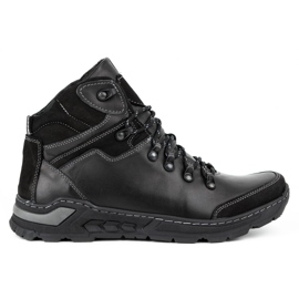 KENT Botas de invierno de hombre negro 514