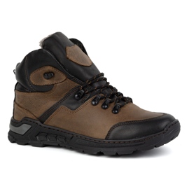 KENT Zapatos de invierno para hombre 514 marrón