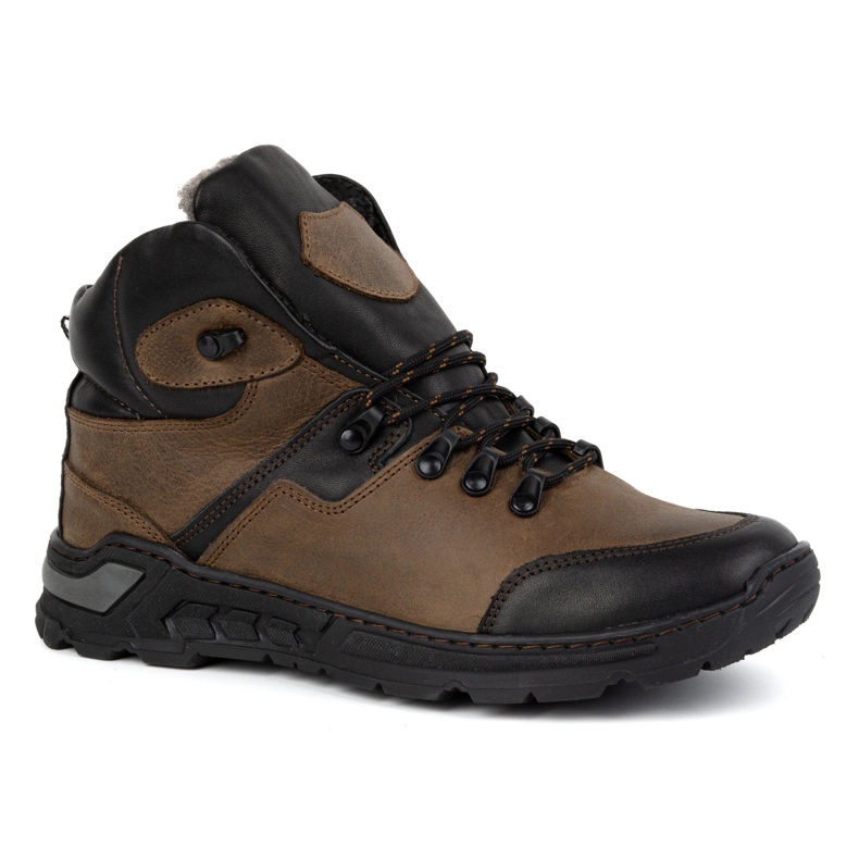 KENT Zapatos de invierno para hombre 514 marrón