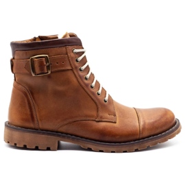 Mario Pala Botas de nieve para hombre 910MP rojo naranja