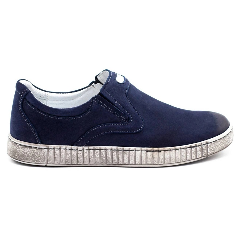 Joker Zapatos slip hombre 387V azul marino