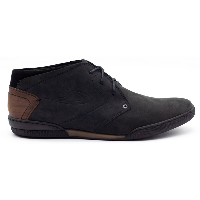Polbut Zapatos de hombre negros con aislamiento ante C37F