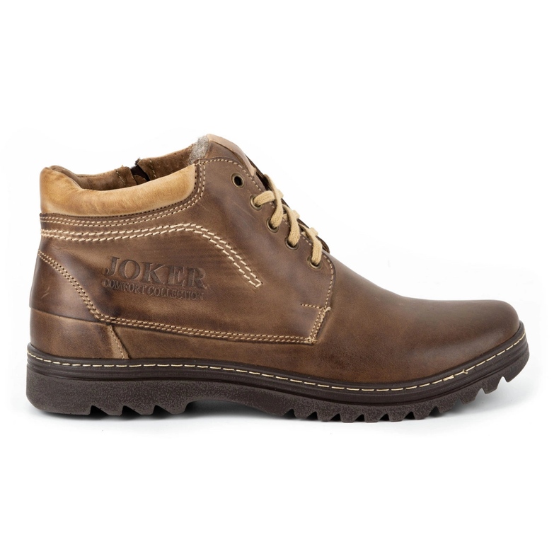 Joker Zapatos de invierno para hombre 508J marrón