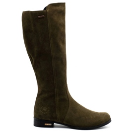 Olivier Botas verdes Klara de moda