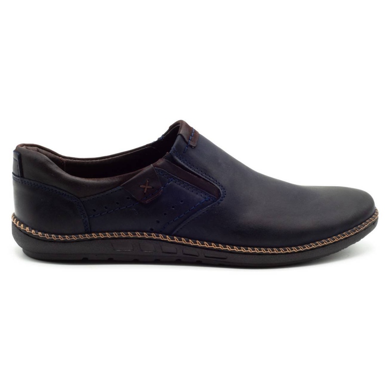 Polbut Zapatos hombre 401E azul marino