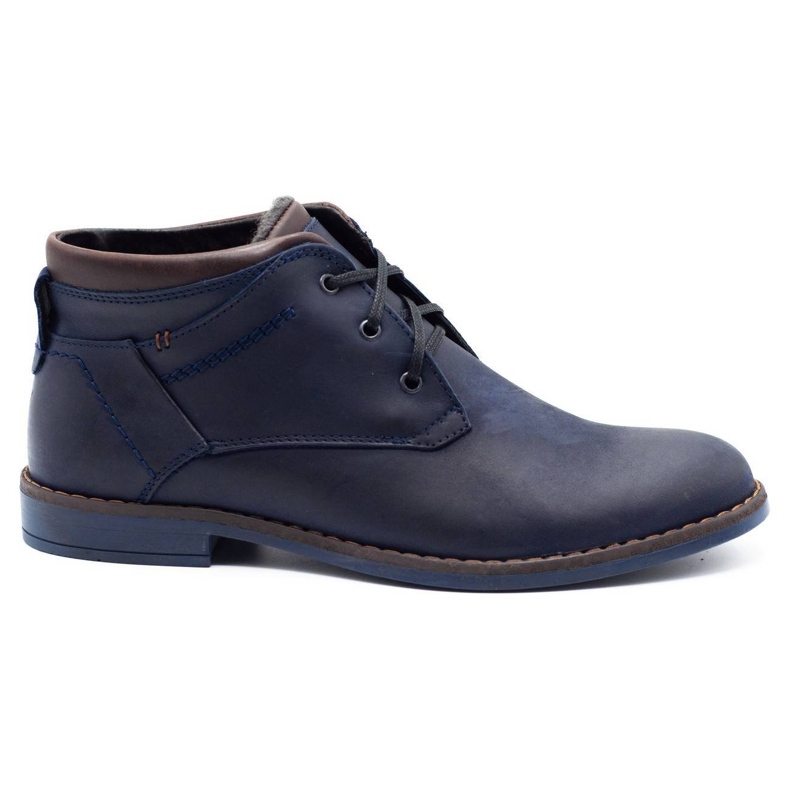 Polbut Zapatos con aislamiento para hombre J38S azul marino