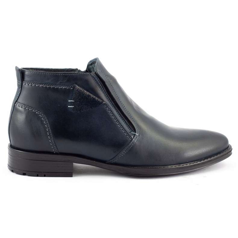 KENT Zapatos de invierno para hombre 200 azul marino