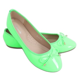 Bailarinas verde neón DY-01 Verde