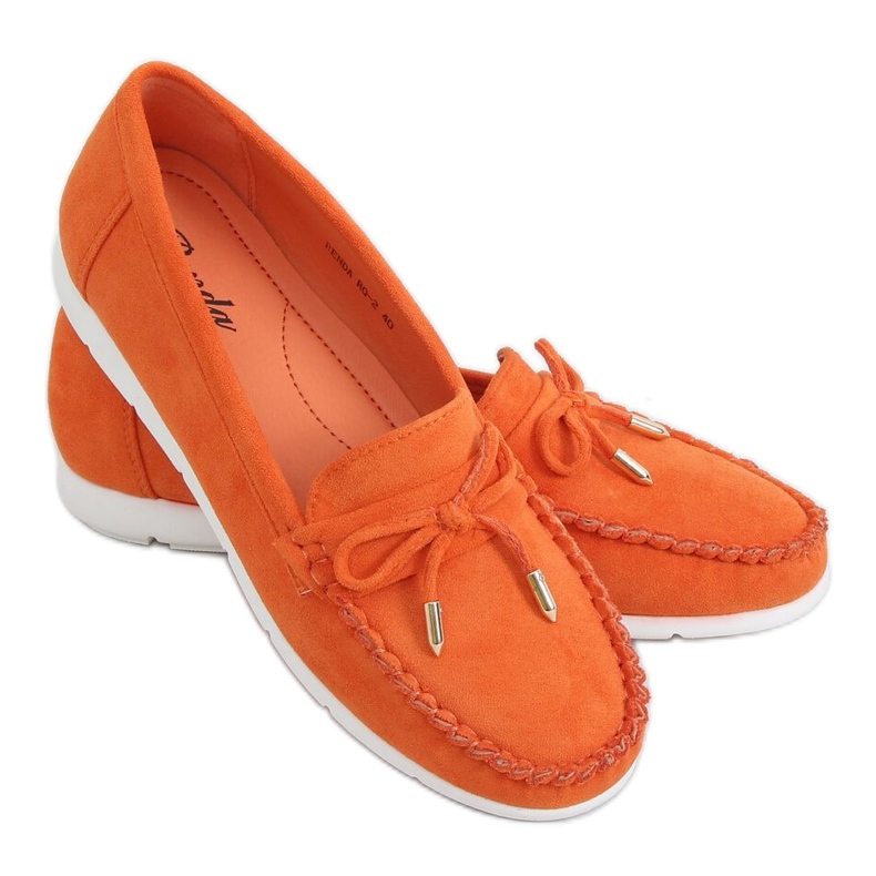 Mocasines mujer naranja RQ-2 Orange