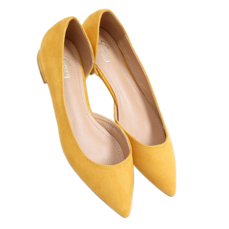 Bailarinas corte miel MM-593 Amarillo