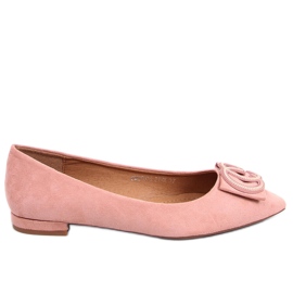 BM Bailarinas rosa almendra nariz FM3107A rosa rosado