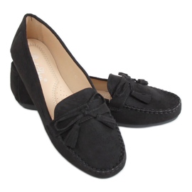 Black Mocasines negros de mujer XR-1R2 Black Black Mocasines negros de mujer XR-1R2 Black
