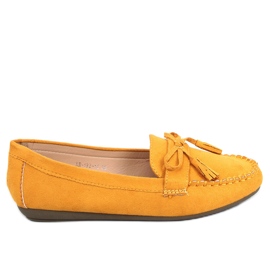 BM Mocasines mujer miel XR-1R2 Amarillo