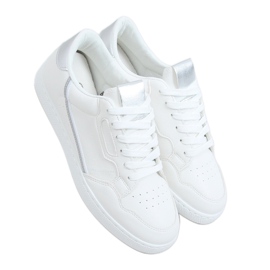 Zapatillas de mujer blancas B0-212 Blanco