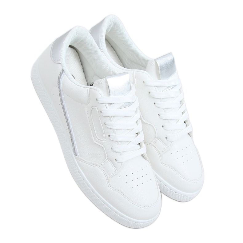 Zapatillas de mujer blancas B0-212 Blanco Zapatillas de mujer blancas B0-212 Blanco