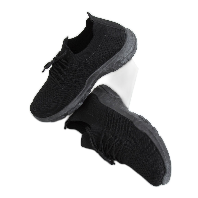 Calcetines deportivos negros C9239 Negro