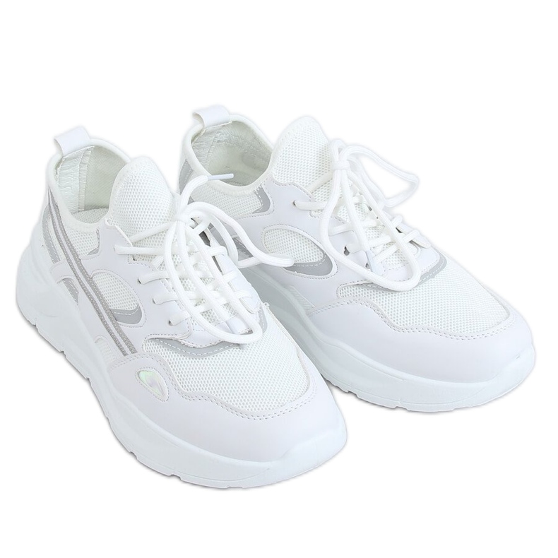 Zapatillas deportivas blancas B0-560 Blanco